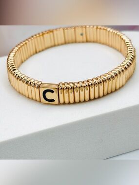 ROXANNE ASSOULIN Initially Bracelet - C